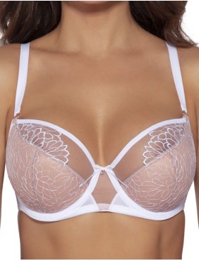 Бюстгальтер полумягкая чашка Ava CANNA 2036 PU белый, Цвет: белый, Размеры: 90H