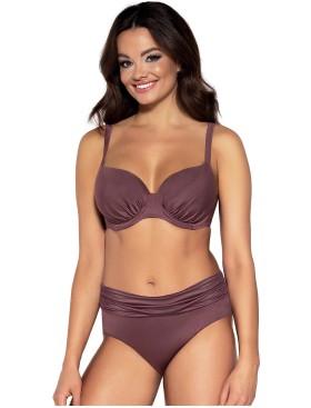 Женские плавки с драпировкой AVA HOT CHOCOLATE SF168/3/1, Цвет: тауп, Размеры: L, изображение 3