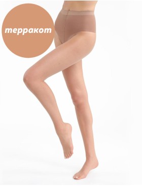 Тонкие колготки Dim 05DG TEINT de SOLEIL 17 den терракот, Цвет: терракот, Размеры: 3