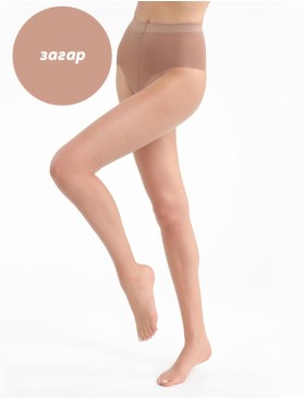 Тонкие колготки Dim 05DG TEINT de SOLEIL 17 den загар, Цвет: загар, Размеры: 3