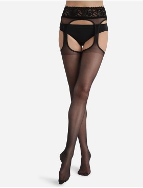 Сексуальные колготки Dim 05ZV SEXY, Цвет: черный, Размеры: 2