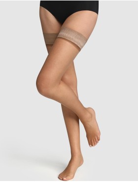 Прозрачные чулки Dim 0929 TEINT de SOLEIL 17 den терракот, Цвет: терракот, Размеры: 1