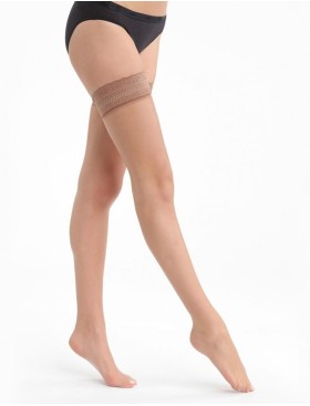 Прозрачные чулки Dim 0929 TEINT de SOLEIL 17 den загар, Цвет: загар, Размеры: 1