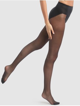 Прозрачные колготки Dim 1030 BODY TOUCH 20 den, Цвет: черный, Размеры: 2