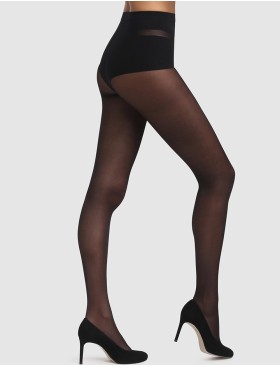 Полупрозрачные колготки Dim 1176 DIAM'S 25 den черный, Цвет: черный, Размеры: 2