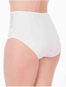 Высокие трусы слипы Elli 621 молоко, Цвет: молоко, Размеры: XL, изображение 2