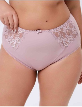 Высокие трусы слипы Elli 621 хрустальная роза, Цвет: хрустальная роза, Размеры: L
