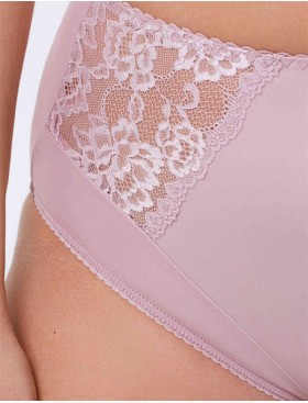 Высокие трусы слипы Elli 621 хрустальная роза, Цвет: хрустальная роза, Размеры: L, изображение 3