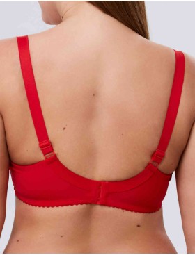 Бюстгальтер полумягкий Elli 9000 красный, Цвет: красный, Размеры: 90C, изображение 2
