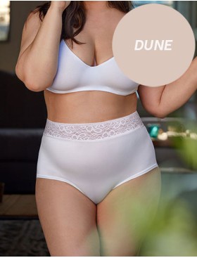 Сверхэластичные трусы Janira FLEXIE ADAPT 1030589 BRAGA QUEEN LACE dune, Цвет: dune (песочный), Размеры: XL/2XL/3XL