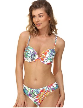 Раздельный купальник Jolidon FR82 белый, Цвет: белый, Размеры: 70D