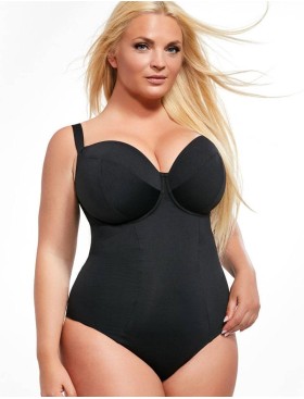 Слитный купальник Kris Line BEACH BLACK BODY SOFT, Цвет: черный, Размеры: 95H