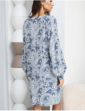 Туника женская Mia-Amore PACIFIC OCEAN 1975, Цвет: голубой, Размеры: S/M, изображение 2