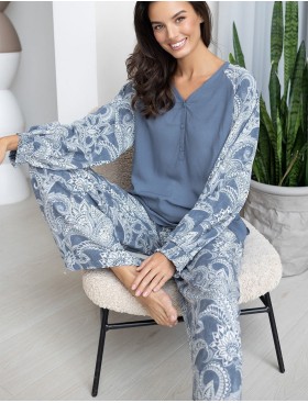 Комплект из тканной вискозы Mia-Amore PACIFIC OCEAN 1976, Цвет: голубой, Размеры: S