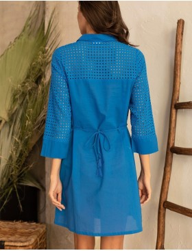 Рубашка хлопковая Mia-Amore ROCHELLE 1617 синий, Цвет: синий, Размеры: S, изображение 2