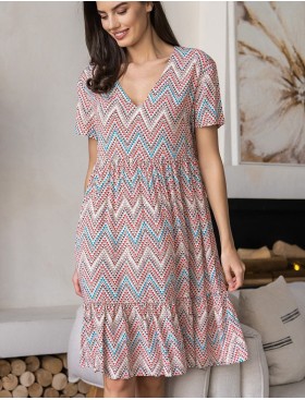 Платье-туника вискоза Mia-Amore VEGAS 1990 красный, Цвет: красный, Размеры: S/M