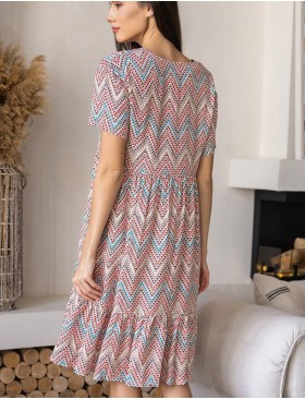 Платье-туника вискоза Mia-Amore VEGAS 1990 красный, Цвет: красный, Размеры: S/M, изображение 2