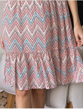 Платье-туника вискоза Mia-Amore VEGAS 1990 красный, Цвет: красный, Размеры: S/M, изображение 5