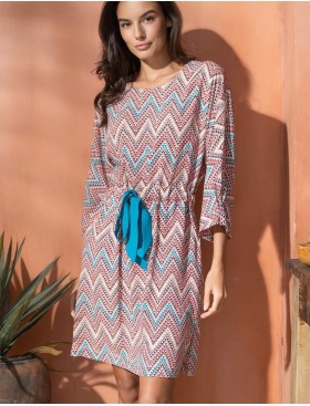 Домашнее платье-туника Mia-Amore VEGAS 1994 красный, Цвет: красный, Размеры: 2XL/3XL, изображение 5