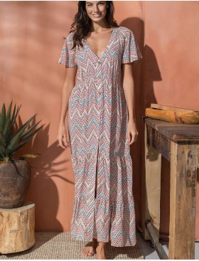 Длинное платье-туника Mia-Amore VEGAS 1999 красный, Цвет: красный, Размеры: 2XL, изображение 3