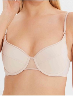 Бюстгальтер с уплотненной чашкой Misstyle 4115 / 415 серебристый пион, Цвет: серебристый пион, Размеры: 70C