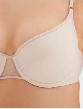 Бюстгальтер с уплотненной чашкой Misstyle 4115 / 415 серебристый пион, Цвет: серебристый пион, Размеры: 70C, изображение 3