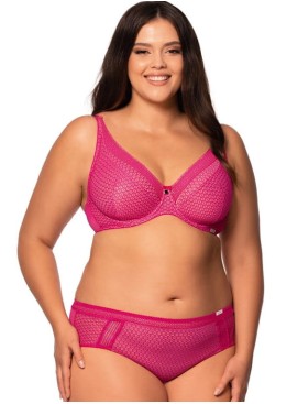 Бюстгальтер мягкая чашка Nipplex MATILDA M, Цвет: фуксия, Размеры: 85E, изображение 3