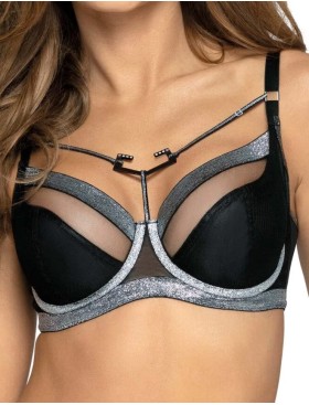 Бюстгальтер мягкий Novika HALLEY N03 M, Цвет: черный, Размеры: 70C