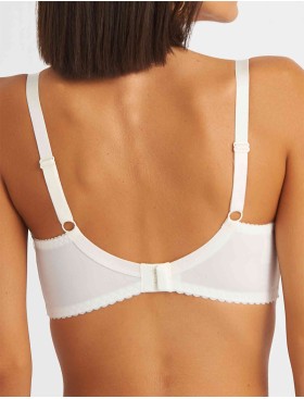 Бюстгальтер полумягкий Simona M 610 молоко-сетка, Цвет: молоко-сетка, Размеры: 85E, изображение 2