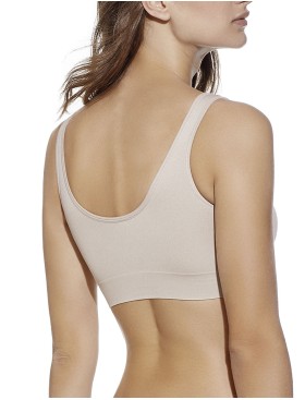 Бесшовный топ Selene LOUISE серо-бежевый, Цвет: серо-бежевый, Размеры: L, изображение 2