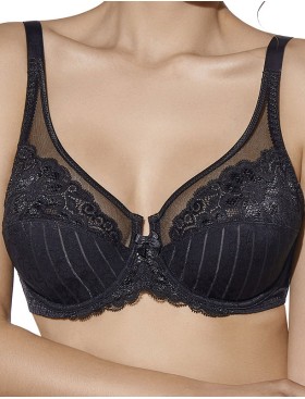 Мягкий бюстгальтер Selene MARILUZ чёрный, Цвет: чёрный, Размеры: 100C
