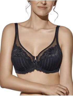 Мягкий бюстгальтер Selene MARILUZ чёрный, Цвет: чёрный, Размеры: 100C, изображение 2