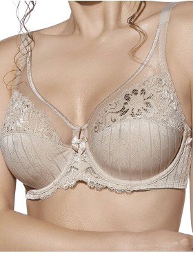 Мягкий бюстгальтер Selene MARILUZ серо-бежевый, Цвет: серо-бежевый, Размеры: 80C