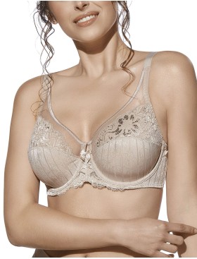 Мягкий бюстгальтер Selene MARILUZ серо-бежевый, Цвет: серо-бежевый, Размеры: 80C, изображение 2