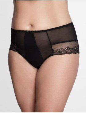 Трусы бразилиана Akcent SIZE PLUS 003, Цвет: черный, Размеры: L