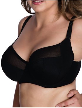 Бюстгальтер мягкий Akcent 1002 M черный, Цвет: черный, Размеры: 70L