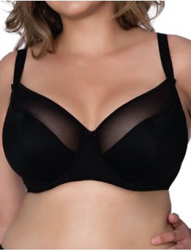 Бюстгальтер мягкий Akcent 1003 M черный, Цвет: черный, Размеры: 70L