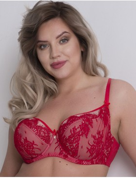 Бюстгальтер с мягкой чашкой Akcent A-71 M красный, Цвет: красный, Размеры: 70I, изображение 3