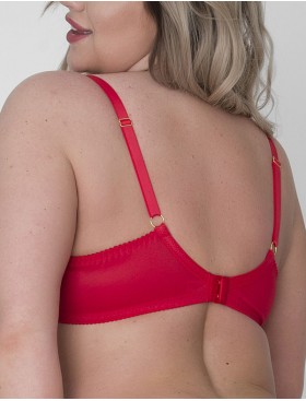 Бюстгальтер с мягкой чашкой Akcent A-71 M красный, Цвет: красный, Размеры: 70I, изображение 2
