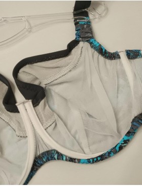 Верх купальника с мягкой чашкой Akcent AN234 M, Цвет: аквамарин, Размеры: 70G, изображение 5