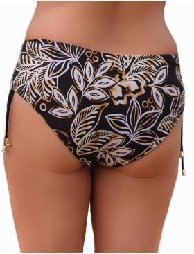 Женские плавки с регулировкой Akcent AN253, Цвет: флора, Размеры: L, изображение 2