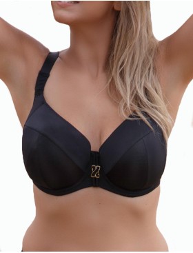 Черный купальный бюст Akcent AN287 M, Цвет: черный, Размеры: 85E