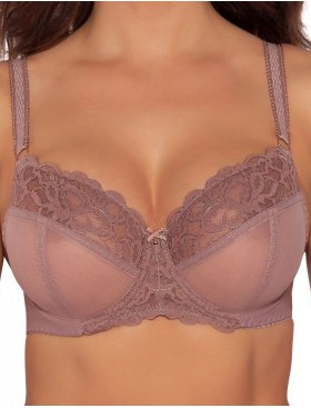 Прозрачный бюстгальтер с мягкой чашкой Ava CASABELLA 1993 M какао, Цвет: какао, Размеры: 85C