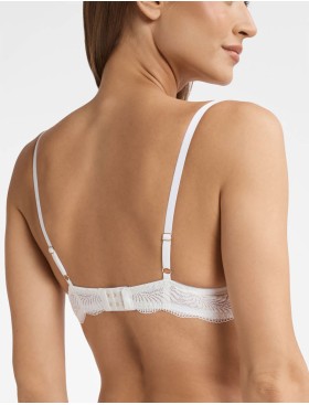 Кружевной бюстгальтер с пуш-ап Esotiq KHLOE 40556 экрю, Цвет: экрю, Размеры: 65F, изображение 2