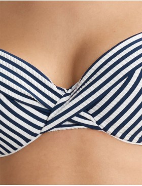 Бюст купальный с пуш-ап Esotiq CARI 40766, Цвет: синий+белый, Размеры: 75E/80D, изображение 6