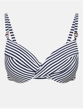 Бюст купальный с пуш-ап Esotiq CARI 40766, Цвет: синий+белый, Размеры: 75E/80D, изображение 8