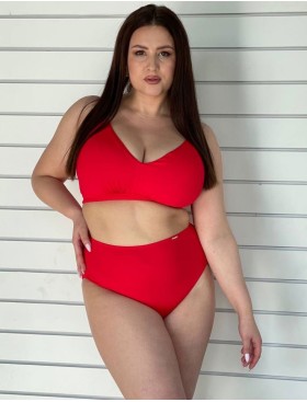 Бюстгальтер купальный мягкий Kris Line MADERA bralette red, Цвет: красный, Размеры: 65I, изображение 4
