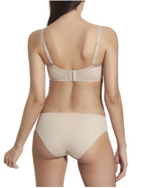 Бюстгальтер мягкий Selene MARIBEL серо-бежевый, Цвет: серо-бежевый, Размеры: 100C, изображение 4