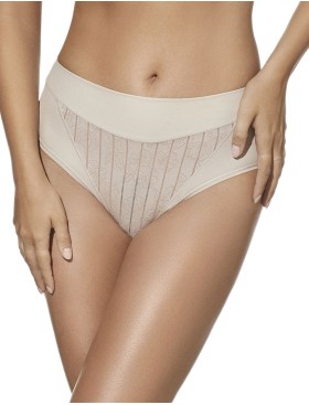 Высокие трусы Selene MARILUZ BRAGA серо-бежевый, Цвет: серо-бежевый, Размеры: S