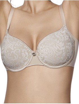 Гладкий бюстгальтер Selene MORELLA серо-бежевый, Цвет: серо-бежевый, Размеры: 85C